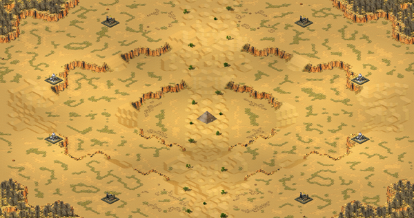 4-Player Desert Skirmish full-resolution render