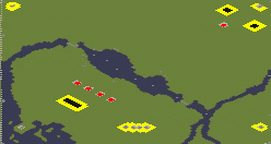 Rocky Rivers Survival Map - Very Hard AI full-resolution render