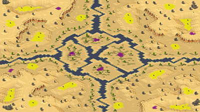 4-Player Desert Skirmish full-resolution render