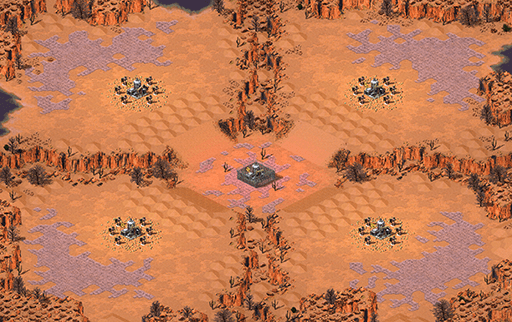 4-Player Desert Skirmish full-resolution render