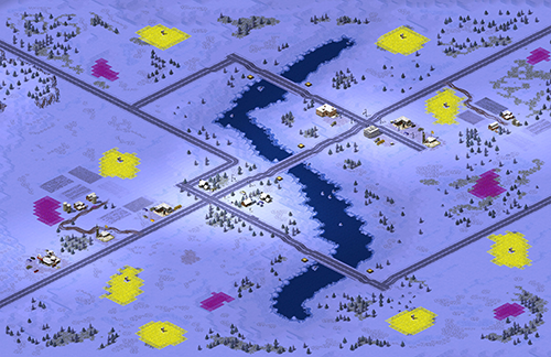 Frozen Resource Clash full-resolution render