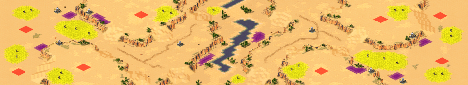 8-Player Desert Gauntlet full-resolution render