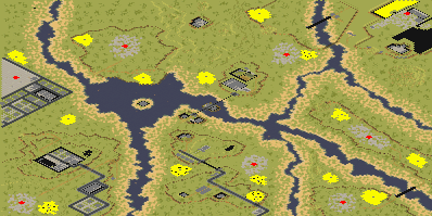 XellLock flat map full-resolution render