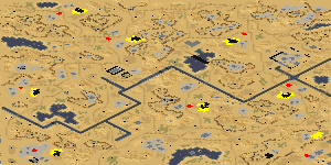 the eagle in the desert full-resolution render