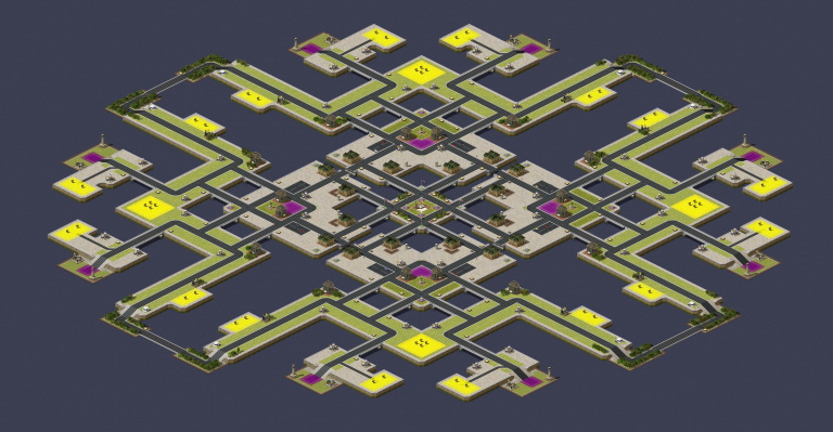 8-Player New Urban Large Map full-resolution render