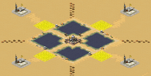 4-Player Desert Skirmish full-resolution render