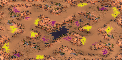 6-Player Desert Large Map full-resolution render