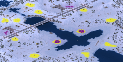 2-Player Snow Large Map full-resolution render
