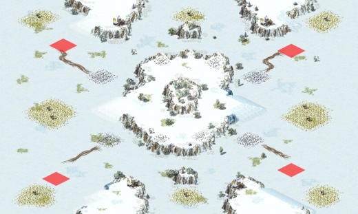 4-Player Snow Skirmish full-resolution render