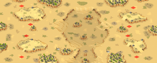 8-Player Desert Skirmish full-resolution render