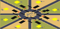 Square Pizza full-resolution render