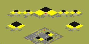 You VS 7 enemies (1=7) Super base! full-resolution render