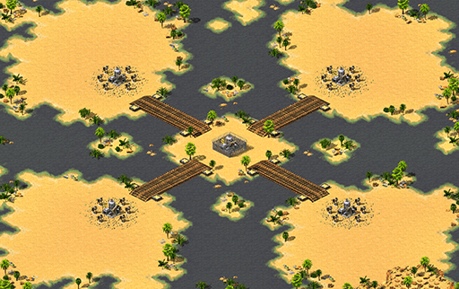 4-Player Desert Skirmish full-resolution render