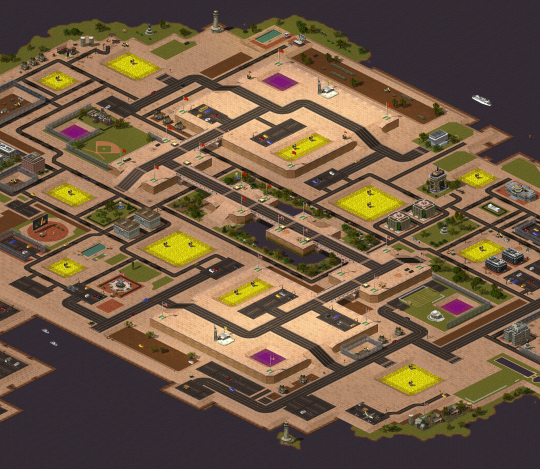 City Grid Conflict full-resolution render