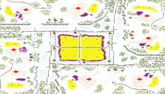 Yellow Snow Gardens full-resolution render