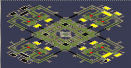 Hex Bay but instant building (2-8) full-resolution render