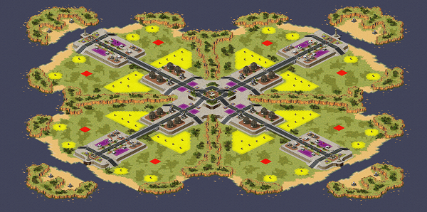 8-Player New Urban Large Map full-resolution render