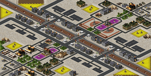 4-Player Urban Skirmish full-resolution render
