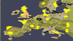 Europe Map (ed£© full-resolution render