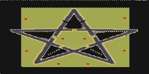Pentagram full-resolution render
