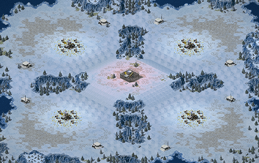Snowbound Resource Clash full-resolution render
