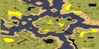 4 Islands full-resolution render
