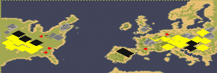 Europe vs America - a Nuke War full-resolution render