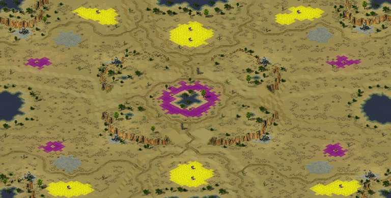 4-Player Desert Skirmish full-resolution render
