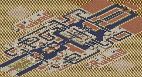 5-Player Urban Skirmish full-resolution render