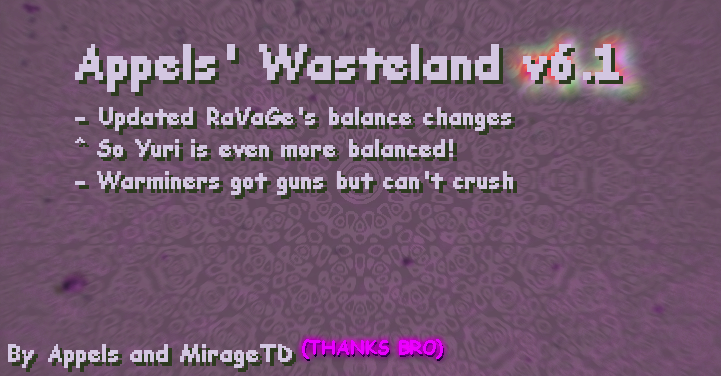 Appels' Wasteland v6.1 2v2v2v2 Winter full-resolution render