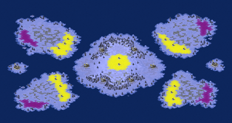 4-Player Snow Skirmish full-resolution render