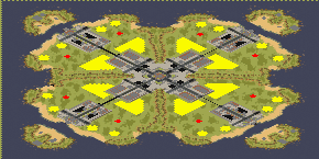 Conflict full-resolution render