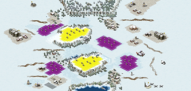 Snowfield Resource Skirmish full-resolution render