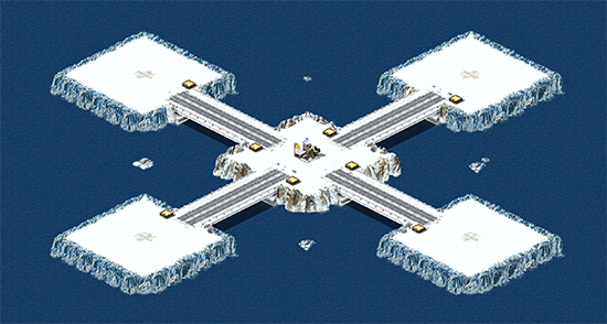 Yosef Anan - Oil Derrick in Center - Naval Snow Version 2.2 full-resolution render