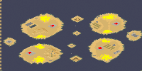 FaceFox 4 islands for 4 players full-resolution render