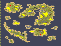 Maya islands full-resolution render