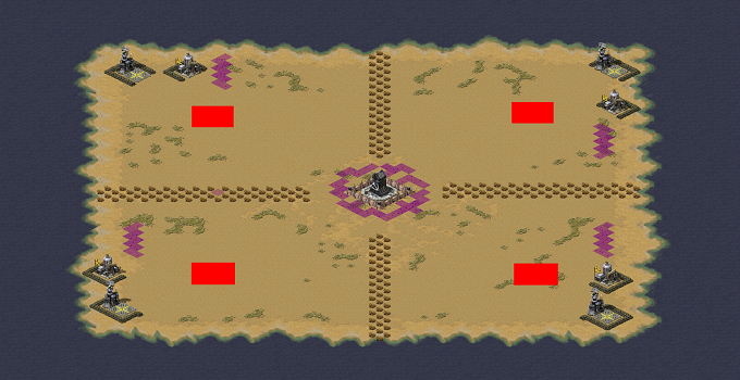 Nuke in center map + oil in corners by R2 full-resolution render
