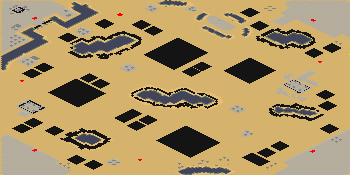 2 vs 1 desert full-resolution render