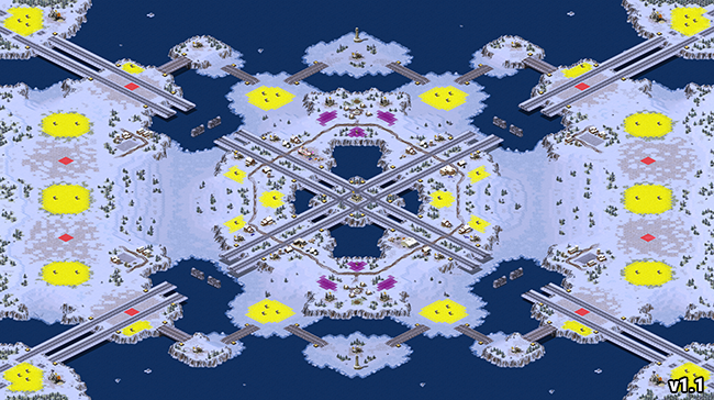 8-Player Snow Large Map full-resolution render